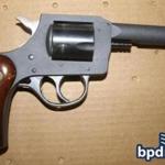 Police say they recovered this gun in Jamaica Plain.